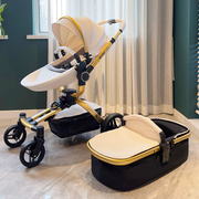 aulon奥云龙婴儿车可坐躺婴幼儿，高景观(高景观，)轻便折叠0-3岁宝宝儿童推车