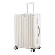 多功能行李箱铝框款24寸旅行皮箱女学生拉杆箱结实耐用加厚密码箱