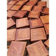 红木客厅小凳子刺猬紫檀方凳花梨木凳子实木矮凳锋誉原木榫卯