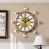 豪华金属挂钟客厅钟表欧式家用大气时钟美式创意时尚墙壁装饰挂表