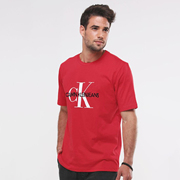 Calvin Klein 凯文克莱 CK 短袖T恤男士夏款休闲圆领上衣打底衫