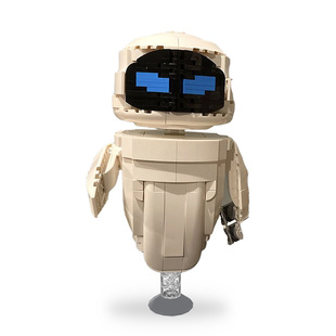 WALL-E瓦力机器人总动员eve机器人模型国产拼装积木玩具摆件手办