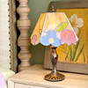 加安加丽欧式复古蒂凡尼彩色玻璃台灯客厅卧室床头北欧家用装饰灯