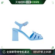 99新未使用香港直邮miumiu缪缪女士，搭扣高跟凉鞋5x756d3