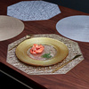 创意镂空餐垫PVC北欧桌垫隔热垫家用餐具垫欧式轻奢设计西餐垫