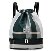 束口行李包双肩包便携式大容量健身包多功能校园学生旅行背包