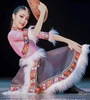 童装藏族舞蹈服表演服藏服学生演出服民族舞台服中裙牧民心声