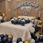 男女结婚一周年纪念日布置气球，365天情人节情侣浪漫求婚表白套餐
