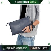 日本直邮Device男士手拿包钱包纯色长款拉链休闲简约男款手包