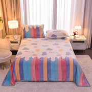 5D雪花绒毛毯法兰绒空调毯珊瑚绒毯学生毯子盖毯办公室毯子床单