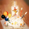 生日蜡烛创意数字网红惊喜小丑生日蛋糕装饰蜡烛宝宝儿童搞怪整蛊