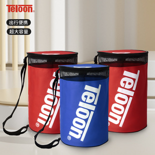 Teloon天龙网球包球桶包防水隔热便携单肩球筒包网球袋羽毛球桶包