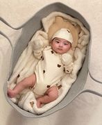 婴儿手提睡篮外出便携式折叠婴儿，篮车载新生儿，出门拎筐宝宝摇篮床