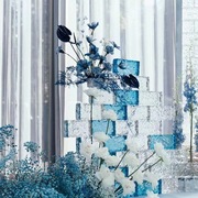 彩色玻璃砖水晶砖，隔断墙网红超白空心砖实心，方形透明砖卫生间冰纹