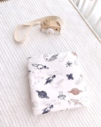 婴儿包巾纯棉宝宝盖巾推车毯初生包单新生儿用品产房抱被亲肤超软