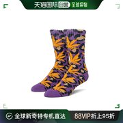 日本直邮huf男女同款，户外植物生活袜子，秋季23系列高品质棉质混