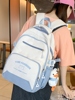 书包女学生初中生大容量防水双肩包四五六年级高中生耐用背包
