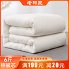 6斤新疆棉花被芯棉絮加厚保暖冬被全棉，床垫垫被棉胎天然单人褥子