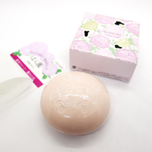 日本资生堂rosarium玫瑰园天然持久香氛润肤洁面沐浴香皂100g通用
