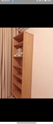 儿童书柜客厅落地一体，靠墙简易置物架，家用日式窄组合卧室
