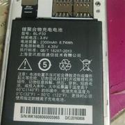 锂聚合物充电电池型号，bl-f33标称电压，3.8v容量2300mah手机电板