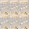 灯魅餐厅吊灯简约现代轻奢2024年日式复古吧台饭厅餐桌灯具