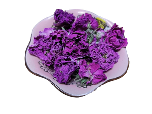 新疆昆仑山冰珀粉玫瑰，花冠茶100g和田大马士革紫平阴玫瑰花干