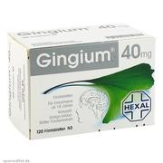 Hexal Gingium 40mg银杏叶片  120 片