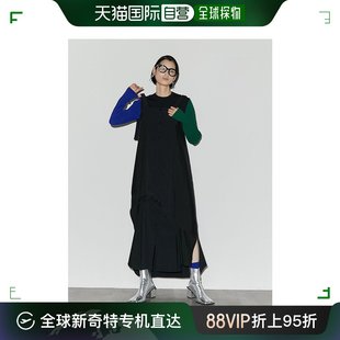 日本直邮UN3D. 女士长款衬衫背心连衣裙 春季优雅风格 多样搭配设