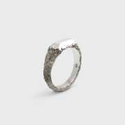 YDE 复古金属风2024网红法式小众设计简约款戒指时尚潮流气质指环