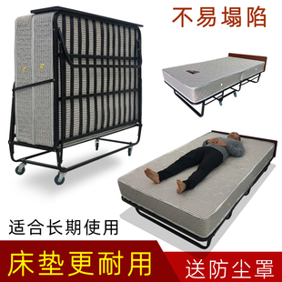 弹簧垫酒店加床折叠床 宾馆专用加床 家用临时加床单人床可折叠床