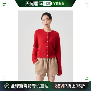 韩国直邮8 Seconds T恤 彩色 针织衫 开襟毛衫 红色 (35415ANQ46)