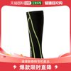 日本直邮phiten法藤保健护具腿部，运动护具黑色×绿色黄色l尺