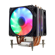 2011cpu散热器静音，6铜管1366服务器intel台式电脑，cpu散热风扇1155