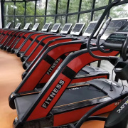 跑步机健身房专用商用大型多功能健身器材静音触摸屏家用跑步