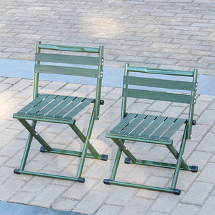 户外折叠椅子便携式钓鱼马扎小板凳露营野餐，坐椅超轻靠背椅板凳