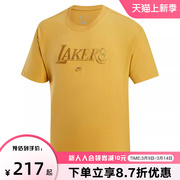 nike耐克洛杉矶湖人队nikenba男子篮球纯棉短袖，t恤fj0572-725