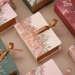 创意书本糖果盒子，ins风伴手婚礼糖盒礼物，包装纸盒结婚喜糖礼盒装