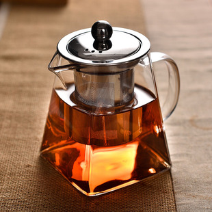 耐高温花茶壶红茶泡茶器功夫茶具套组客厅家用过滤泡茶壶加厚玻璃