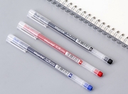 中性笔水笔百通V16大容量签字笔0.5mm全针管学生用品考试文具专用