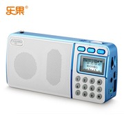 乐果r908插卡音响收音机u盘音箱，便携数码mp3音乐播放器老人评书机