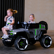 越野婴儿摇控可坐小轿车儿童电动汽车儿童车四轮玩具车大人双人