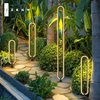 太阳能户外草坪灯庭院灯防水现代简约室外景观灯花园灯地插式灯具