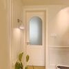 法式门复古门卧室门卫生间门实木复合烤漆门平开门网红欧式弧形门