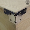 木箱箱子工具箱家具直角三面固定角码小型方包角护角木工004-1小