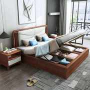 实木床头柜卧室，小柜子角柜简易白色，橡木床边柜储物柜450x400x500