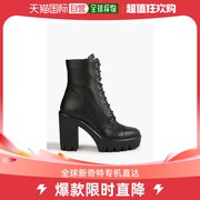 香港直邮Giuseppe Zanotti 女士Tonix 绑带皮质防水台短靴