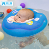 博士豚婴儿游泳圈新生儿，宝宝脖圈0-6个月0岁幼儿洗澡家用颈圈泳圈