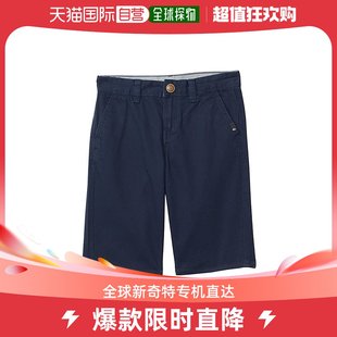香港直邮潮奢quiksilver男童，everyday斜纹棉布浅色短裤，(学步婴