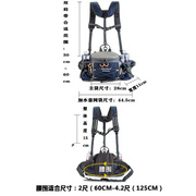 户外腰包女多功能双肩大容量骑行装备男登山水壶背包防水跑步旅行